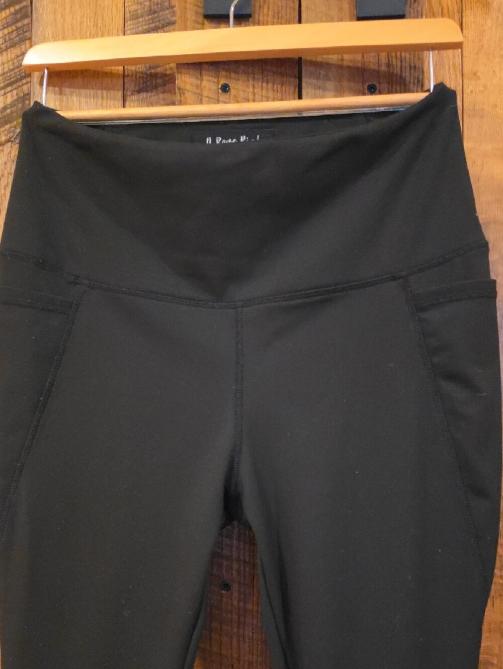 128p A Rare Bird Black Ruffle Flare Pants  Statement Bootcut - Picture 3 of 9
